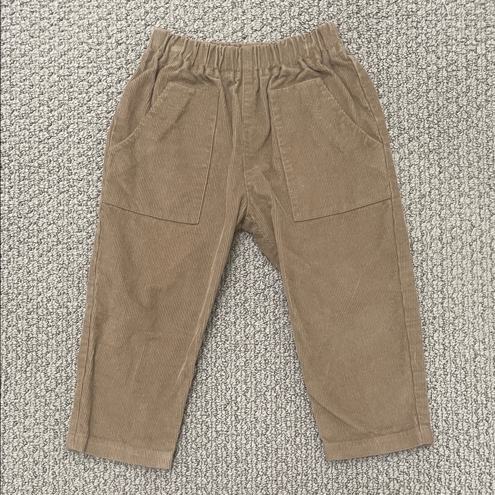 Little Moony Kids Acorn Corduroy Pants- 4/5T